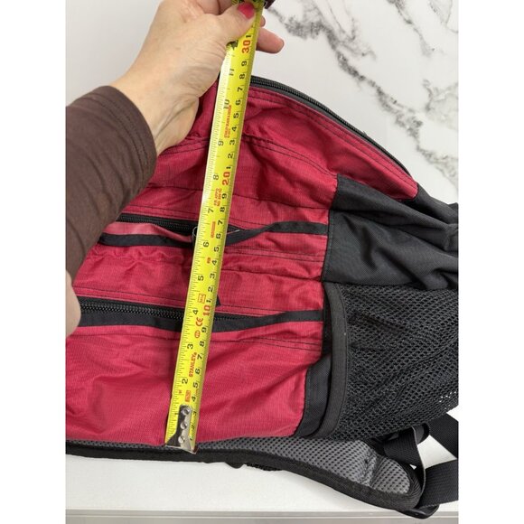 LL BEAN Super Deluxe Book Pack, 41L Red Pack School Hiking Travel - Picture 11 of 11